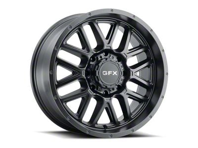 G-FX TM-5 Matte Black 6-Lug Wheel; 20x9; 0mm Offset (03-09 4Runner)