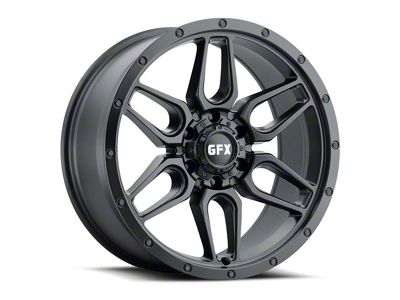 G-FX TR-18 Matte Black 6-Lug Wheel; 18x9; 0mm Offset (03-09 4Runner)