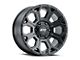 G-FX TR-19 Matte Black 6-Lug Wheel; 17x8.5; 0mm Offset (03-09 4Runner)