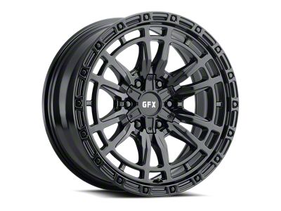 G-FX TR-24 Matte Black 6-Lug Wheel; 18x9; 12mm Offset (03-09 4Runner)