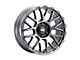 G-FX TM7 Matte Gunmetal 6-Lug Wheel; 20x9; 12mm Offset (04-15 Titan)