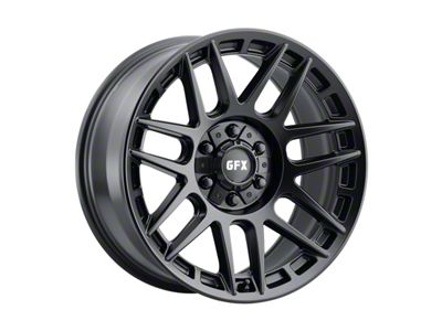 G-FX TM8 Matte Black 6-Lug Wheel; 18x9; 0mm Offset (04-15 Titan)