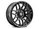 G-FX TM8 Matte Black 6-Lug Wheel; 18x9; 18mm Offset (04-15 Titan)