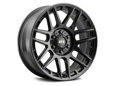 G-FX TM8 Matte Black 6-Lug Wheel; 20x9; 18mm Offset (04-15 Titan)