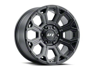 G-FX TR-19 Matte Black 6-Lug Wheel; 20x9; 12mm Offset (04-15 Titan)