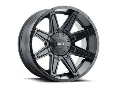 G-FX TR23 Matte Black 6-Lug Wheel; 20x10; -19mm Offset (05-15 Tacoma)