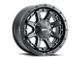 G-FX T27 Matte Black 6-Lug Wheel; 17x9; 12mm Offset (10-24 4Runner)