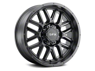 G-FX TM-5 Matte Black 6-Lug Wheel; 17x8.5; 0mm Offset (10-24 4Runner)