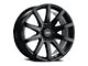 Voxx Vento Gloss Black 6-Lug Wheel; 22x9; 30mm Offset (10-24 4Runner)