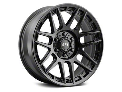 G-FX TM8 Matte Black 6-Lug Wheel; 18x9; 18mm Offset (22-24 Bronco Raptor)