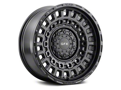 G-FX TR29 Matte Black 6-Lug Wheel; 17x9; 0mm Offset (22-25 Bronco Raptor)