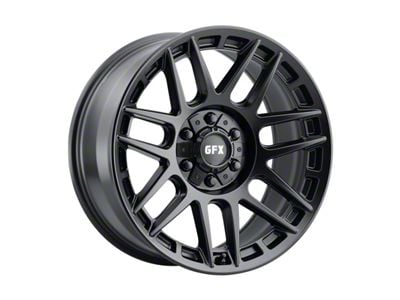 G-FX TM8 Gloss Black with Dark Tint 6-Lug Wheel; 18x9; 0mm Offset (21-24 Bronco, Excluding Raptor)