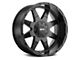 G-FX TR-12 Matte Black 6-Lug Wheel; 20x10; -24mm Offset (22-24 Bronco Raptor)