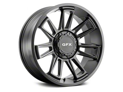 G-FX TR21 Matte Black 6-Lug Wheel; 18x9; 12mm Offset (22-24 Bronco Raptor)