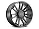 G-FX TR21 Matte Black 6-Lug Wheel; 18x9; 12mm Offset (22-24 Bronco Raptor)