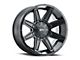 G-FX TR23 Matte Black 6-Lug Wheel; 20x10; -19mm Offset (21-24 Bronco, Excluding Raptor)