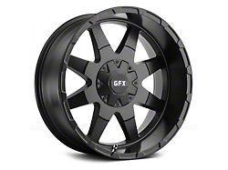 G-FX TR-12 Matte Black Wheel; 20x9; 12mm Offset (84-01 Jeep Cherokee XJ)