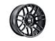 G-FX TM8 Matte Black Wheel; 18x9; 0mm Offset (76-86 Jeep CJ7)