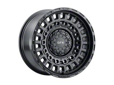 G-FX TR29 Matte Black Wheel; 17x9; 0mm Offset (76-86 Jeep CJ7)