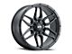 G-FX TR-18 Matte Black Wheel; 17x8.5 (20-24 Jeep Gladiator JT)