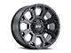 G-FX TR-19 Matte Black Wheel; 17x8.5; -6mm Offset (20-24 Jeep Gladiator JT)