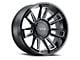 G-FX TR21 Gloss Black Milled Wheel; 18x9; 0mm Offset (20-24 Jeep Gladiator JT)