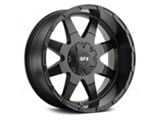 G-FX TR-12 Matte Black Wheel; 20x9; 12mm Offset (97-06 Jeep Wrangler TJ)