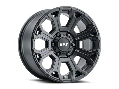 G-FX TR-19 Matte Black Wheel; 20x9; 12mm Offset (18-24 Jeep Wrangler JL)