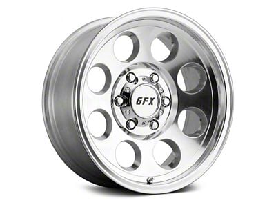 G-FX TR-16 Polished 6-Lug Wheel; 16x8.5; -6mm Offset (16-23 Tacoma)
