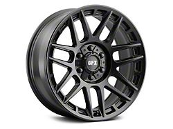 G-FX TM8 Matte Black 6-Lug Wheel; 18x9; 18mm Offset (17-24 Titan)