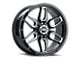 G-FX TR-18 Gloss Black Milled 6-Lug Wheel; 20x9; 12mm Offset (17-24 Titan)