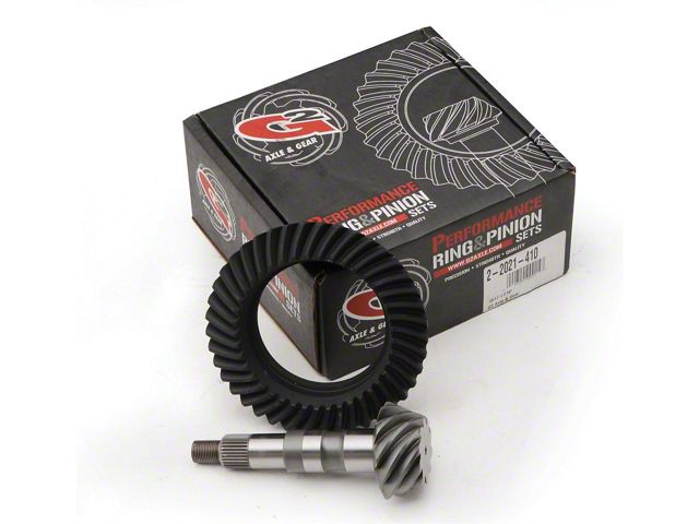 G2 Axle and Gear AMC 20 Rear Axle Ring and Pinion Gear Kit; 4.10 Gear Ratio (76-86 Jeep CJ7)