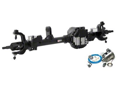 G2 Axle and Gear CORE 44 Front SAE 30-Spline Axle Assembly with DetroIt TrueTrac Locker; 3.73 Gear Ratio (87-95 Jeep Wrangler YJ)