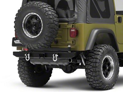 Garvin ATS Series Rear Bumper with Tire Carrier (87-06 Jeep Wrangler YJ & TJ)