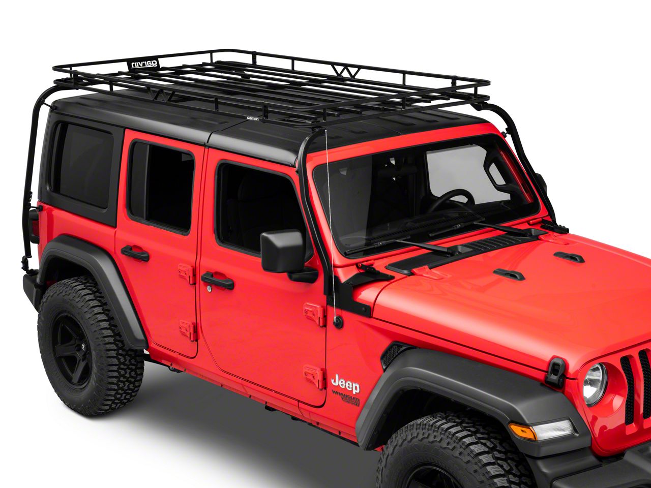 DV8 Offroad Jeep Wrangler Roof Rack RRJL-01 (18-24 Jeep Wrangler JL 4-Door)  - Free Shipping