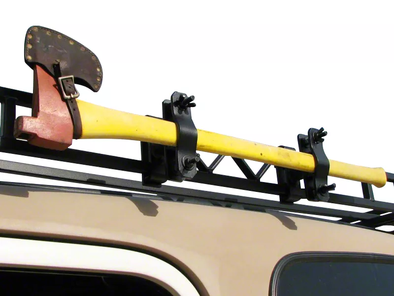 Roof rack axe holder sale