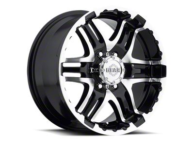 Gear Off-Road Double Pump Gloss Black 6-Lug Wheel; 20x9; 10mm Offset (03-09 4Runner)