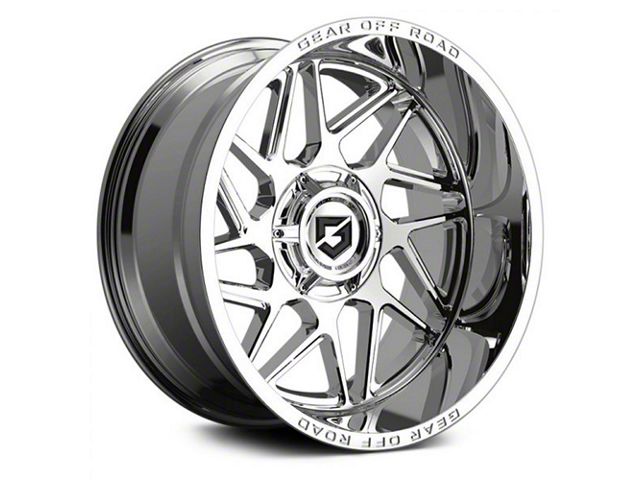 Gear Off-Road Ratio Chrome 6-Lug Wheel; 18x9; 18mm Offset (03-09 4Runner)