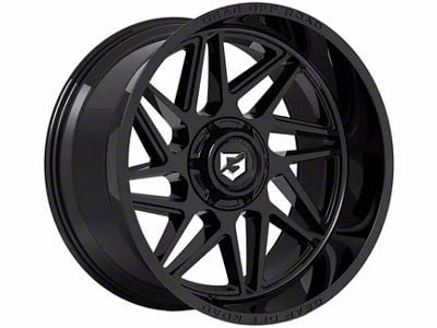 Gear Off-Road Ratio Gloss Black 6-Lug Wheel; 18x9; 18mm Offset (03-09 4Runner)