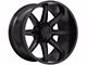 Gear Off-Road Ridge Gloss Black 6-Lug Wheel; 20x9; 18mm Offset (03-09 4Runner)