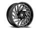 Gear Off-Road 769 Gloss Black Milled 6-Lug Wheel; 20x10; -19mm Offset (04-15 Titan)