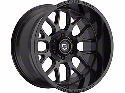 Gear Off-Road Raid Gloss Black 6-Lug Wheel; 18x9; 18mm Offset (04-15 Titan)