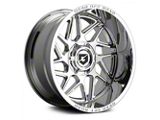 Gear Off-Road Ratio Chrome 6-Lug Wheel; 18x9; 18mm Offset (04-15 Titan)