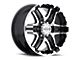 Gear Off-Road Double Pump Gloss Black 6-Lug Wheel; 20x9; 10mm Offset (05-15 Tacoma)