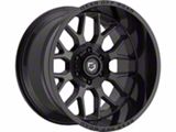 Gear Off-Road Raid Gloss Black 6-Lug Wheel; 18x9; 18mm Offset (05-15 Tacoma)