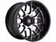 Gear Off-Road Raid Gloss Black Machined 6-Lug Wheel; 20x10; -12mm Offset (05-15 Tacoma)