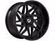 Gear Off-Road Ratio Gloss Black 6-Lug Wheel; 18x9; 18mm Offset (05-15 Tacoma)