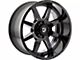 Gear Off-Road Pivot Gloss Black Milled 6-Lug Wheel; 18x9; 18mm Offset (10-24 4Runner)