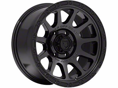 Gear Off-Road Proto Call Satin Black 6-Lug Wheel; 17x8.5; 0mm Offset (10-24 4Runner)