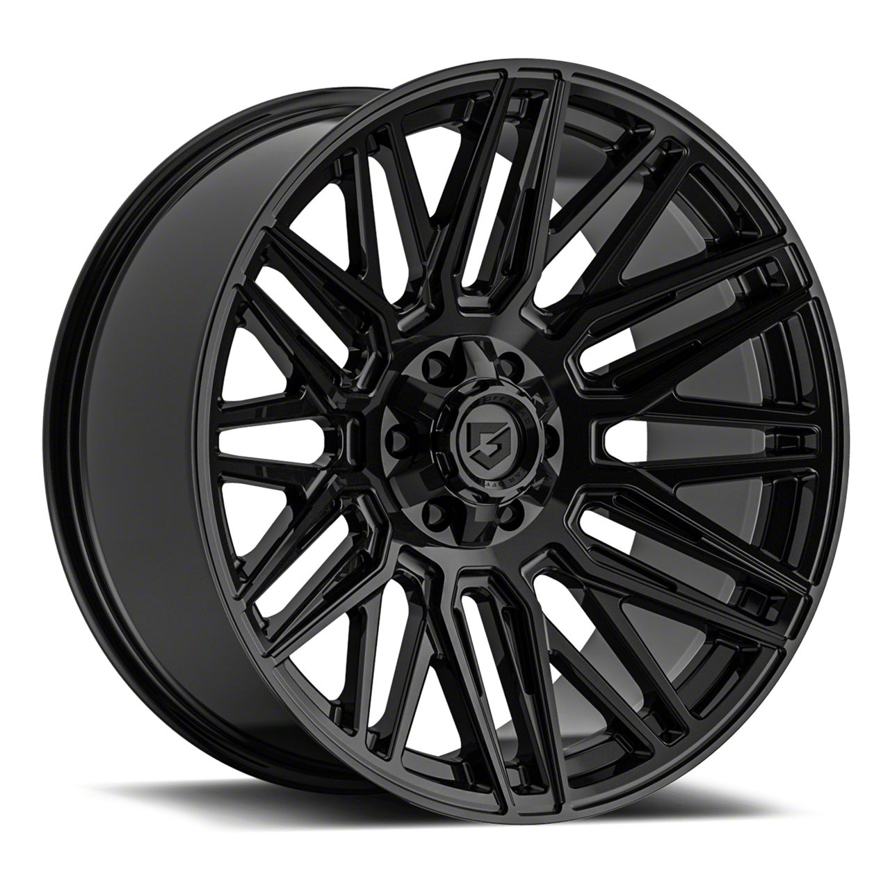 Gear Off-Road Tacoma 770 Gloss Black Milled 6-Lug Wheel; 20x9; 18mm ...